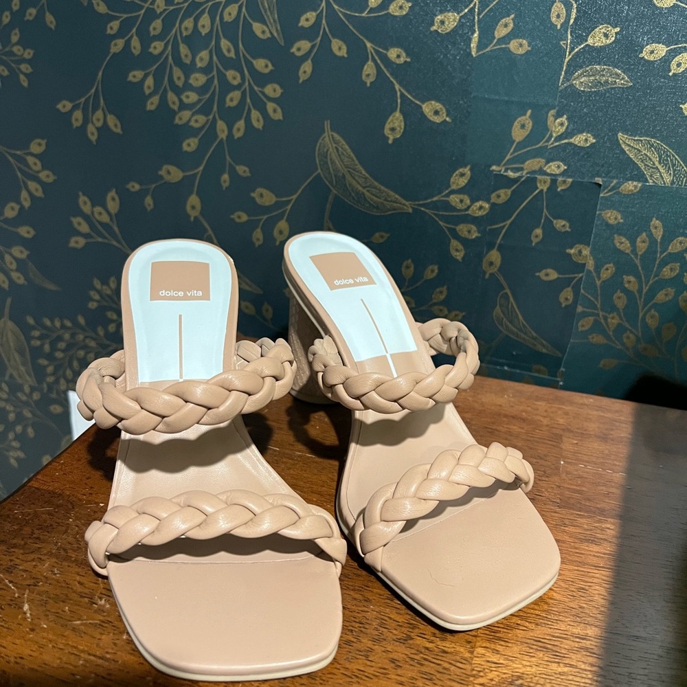 Dolce Vita Braided Sandal Heels